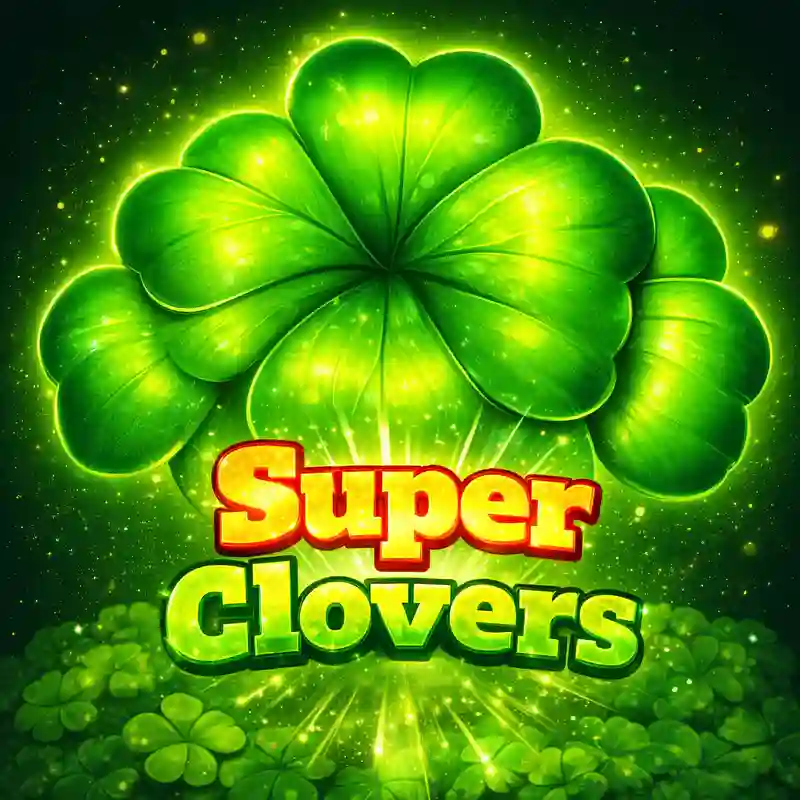 Super Clovers Slot Game Banner